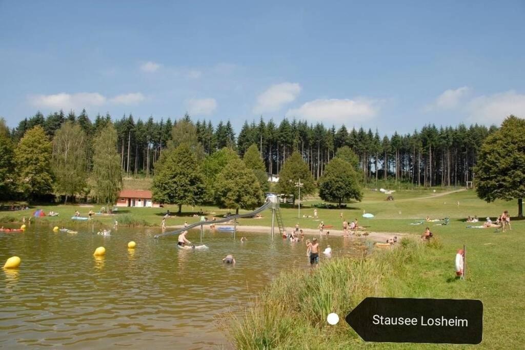 Ferienwohnung Susanne, Losheim Am See Wahlen Exteriör bild
