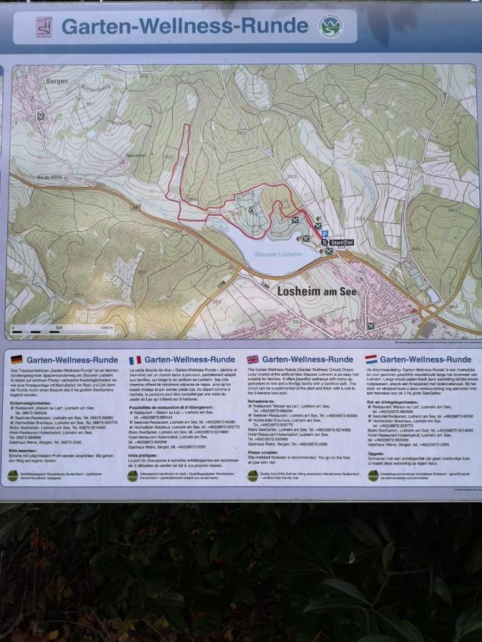 Ferienwohnung Susanne, Losheim Am See Wahlen Exteriör bild
